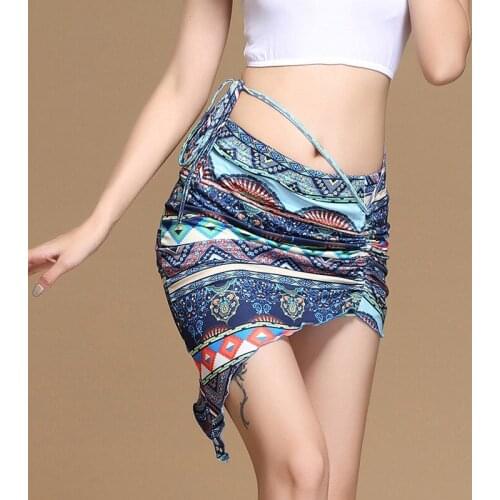 Women Bellydancing Clothes Fishtail Skirts Professional Wrapped Chiffon belly dance skirt White dresses clothes