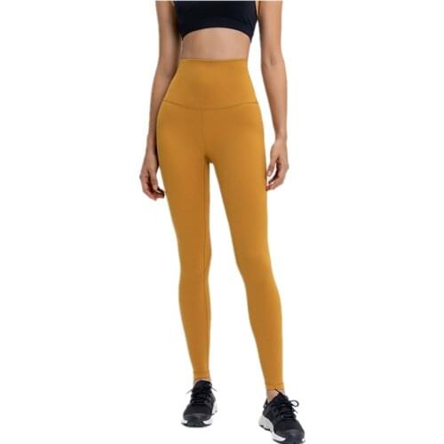 Autumn Winter New High Quality Yoga Pant Women Gym Fitness Workout Elastic High Waist Built-In Pocket Running Sports Legging