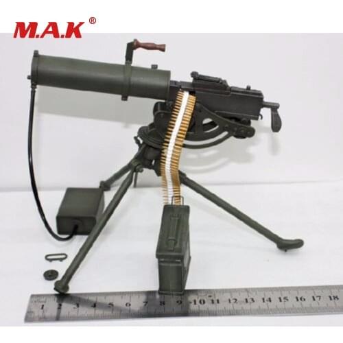 1/6 Scale Figure Weapon Model Weapon WWI Maschinengewehr MG08 Maxim Gun Toys 1:6 Soldier Weapon Model F0r 12'' Action Figure
