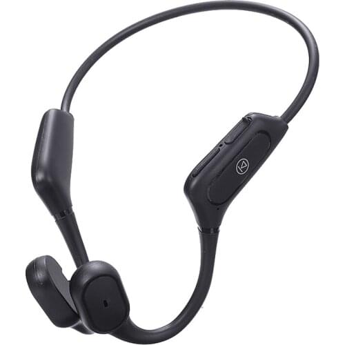 Wireless Bone Conduction Headset Bluetooth Open Ear Hang-ear Noise Reduction Outdoor Sport Waterproof Headphone With Microphone