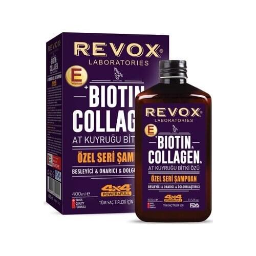 Biotin & Collagen Horse Tail Herbal Hair Care Shampoo 400 Ml Herbal Hair Care keratin strong voluminous miraculous cream