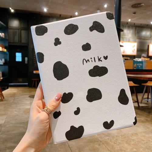 For iPad 10.2 2020 Air 10.5 Mini45 Hard Cows Pattern PC Cover Case For iPad Air 1 2 2017 2018 9.7 10.5 2019 Pro 10.5