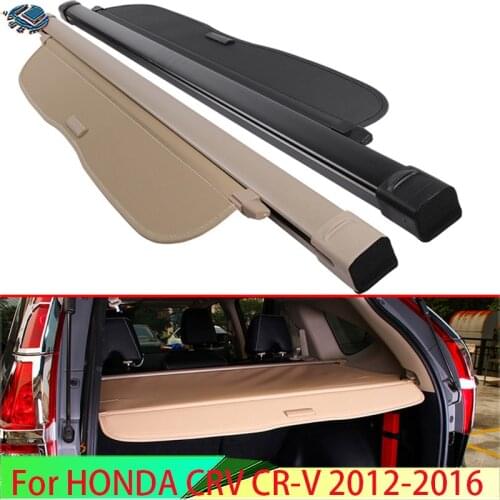 For HONDA CRV CR-V 2012-2016 Aluminum+Canvas Rear Cargo Cover privacy Trunk Screen Security Shield shade Accessories