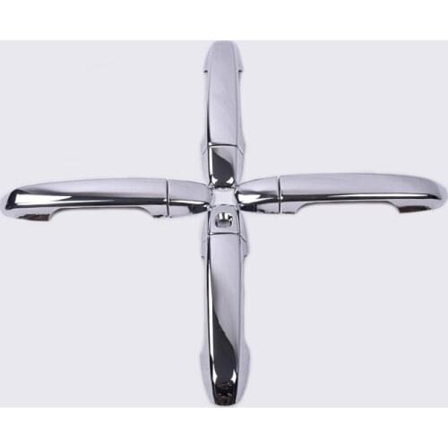 FUNDUOO For Scion iM 2016-2017 Toyota Corolla iM 2014-2016 HIGH QUALITY CHROME CAR DOOR HANDLE COVER TRIM MOLDING