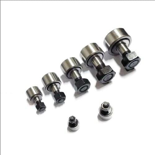 CF3/KR10 CF4/KR12 CF5/KR13 CF6/KR16 CF8/KR19 CF10/KR22 CF12/KR30 Cam Follower Needle Roller Bearing Wheel And Pin Bearing