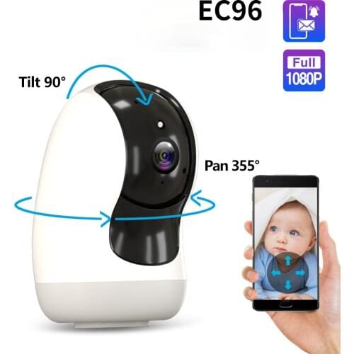 EC96 Security Camera Wireless Outdoor 1080P WiFi Battery Indoor Camera IP Cam with Two-Way Audio, Night Vision, Motion Detection