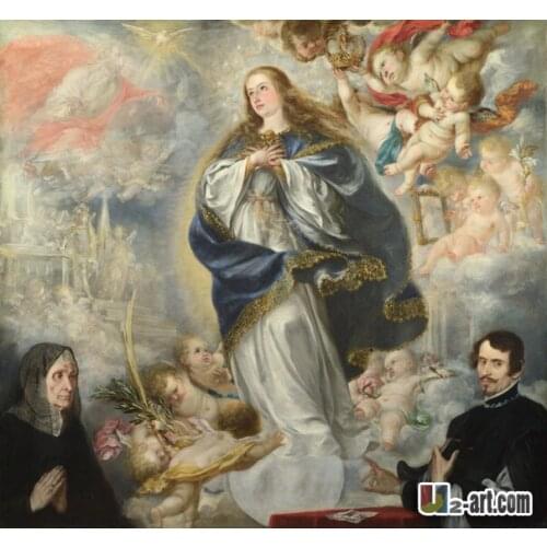 Canvas Prints wholesale home supplies high quality painting printed on canvas for living hall Religion-233 (24*24 inch )