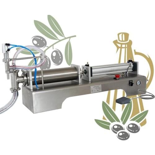 Commercial pneumatic liquid filling machine quantitative automatic small liquid filling machine