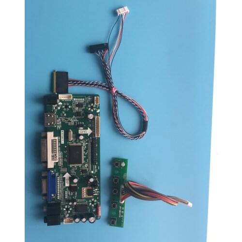 Kit for LTN156AT09 LED DIY 40pin M.NT68676 DVI HDMI Screen Panel 15.6" Display LCD VGA 1366X768 Controller board