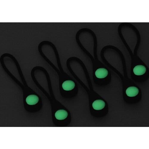 Backpack Zipper Pull Jacket Outdoor Camping Hiking Coat Luminous Drawstring Rope for Family Outdoor Camping Accessories