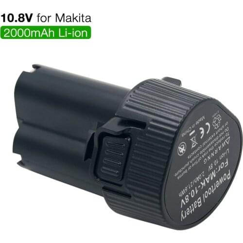 10.8V 2000mAh Li-ion Power Tools Rechargeable Battery for Makita Battery BL1013 TD090D DF030D CL100D Drill Screwdriver Batteries