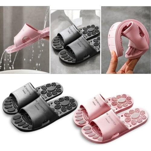 Point Foot Massage Slippers Unisex Women Men Non-Slip Foot Massager Slipper for Home Hotel Health Care Feet Massage