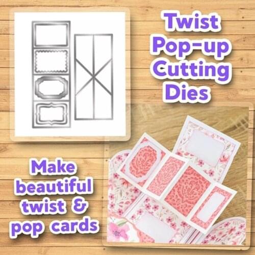 2021 New Metal Cutting Dies Window Die Magical Image Scrapbook Paper Craft Knife Mould Blade Punch Stencils Dies