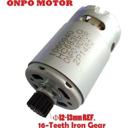 EGBL188K 18V 16-Teeth 1060940 HC683LG DC Motor for Electric Drill Repair Power Tool Parts And Components