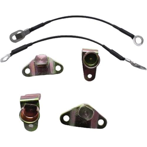 Truck Tailgate Hinges with Cables Repair Kit for Chevy Silverado 88980509