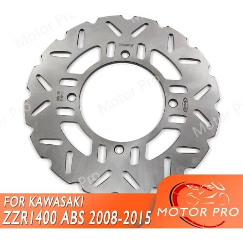 For Kawasaki ZZR 1400 2006 2007 ZZR1400 ABS 2008 - 2015 Rear Brake Disc Disk Rotor ZZR1400 Z1000SX 2009 2010 2011 2012 2012 2014