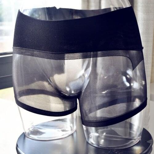 Sexy women Lace Seamless Bottom Stockings Panties Sheer See Through Bottom Wear Shorts Underwear Erotic Lingerie Gay Wear F10