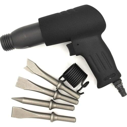 Taiwan Imported 190 Pneumatic Shovel Air Chisel Rust Remover Wind Pick Brake Pad Derust Tools With 4 Head