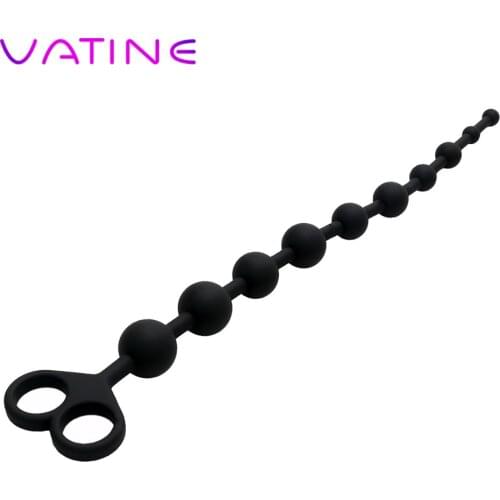 VATINE Silicone Butt Plug for Beginner Sex Toys for WomenErotic Toys Prostate Massager Anal Bead