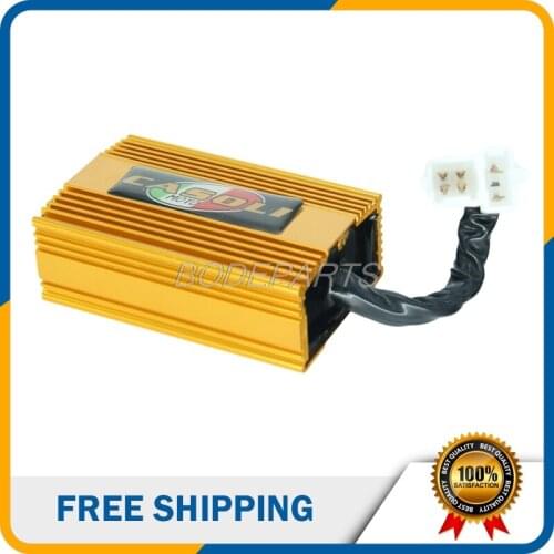 Motorcycle Parts Modified GY6 Aluminum DC CDI For 125cc-250cc DC Ignition Engine ATV Dirt Bike Scooter Go Kart Free Shipping