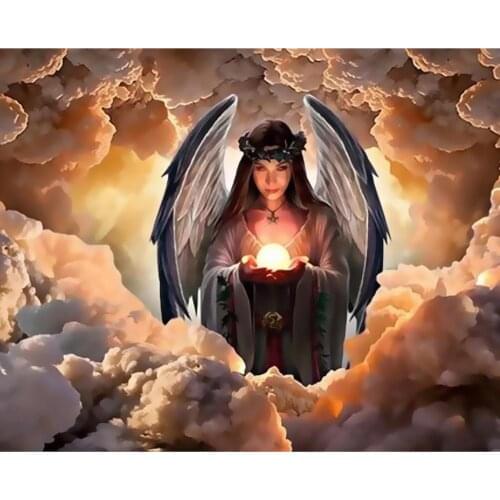 Oil Painting Peony Painting By Numbers Virgin Mary Paint Romantic Flower DIY Canvas Picture Hand Painted Home Decor Diy Frame Gi