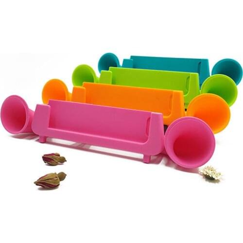 Sound Amplifier Phone 2 Horn Stand Audio Dock for iPhone 6 6s 7 8 Cell Phone