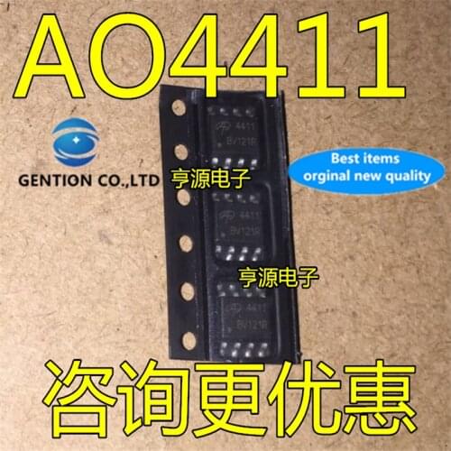 10Pcs AO4411 4411 SOP8 in stock 100% new and original