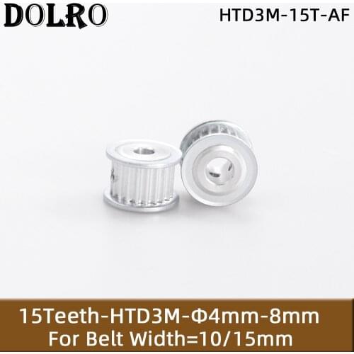 15 Teeth Arc HTD 3M Timing Pulley Bore 4//5/6/6.35mm for Width 10mm 3M synchronous belt HTD3M Belt pulley Wheel Gear 15Teeth 15T