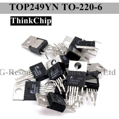 5pcs) TOP249YN TO-220-6 TOP249Y TO220 TOP249 TO-220 249YN LCD power management IC Quality Assurance 100