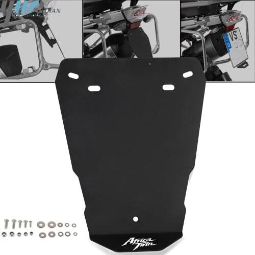 Motorcycle Accessories License Number Plate Holder Splash Guard Motorbike Parts For HONDA AFRICA TWIN CRF1100L ADVENTURE 19-21