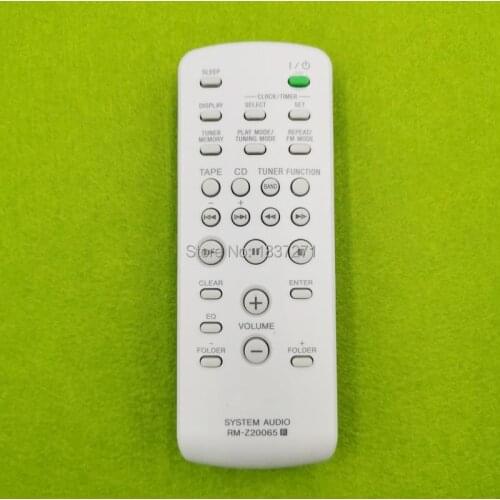 Used original remote control RM-Z20065 for Genezi Aiwa SONY Audio Mp3 audio system