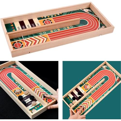 Super Winner Games Table Hockey Game Fast Sling Puck Game Large Size Table Battle Interactive Toy