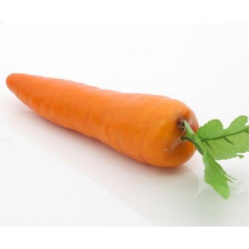 10pcs High imitation fake artificial carrot vegetable&plastic fake simulated artificial carrot model