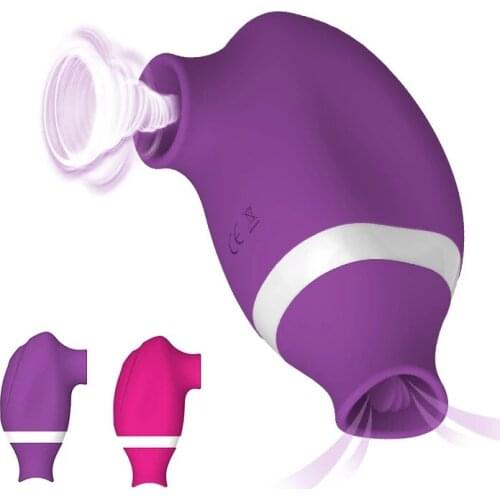 Clitoral Sucking Vibrator For Women Clit Nipple Sucker Clitoris Stimulator Oral Tongue Pussy Licking Sex Toys for Adults Couples