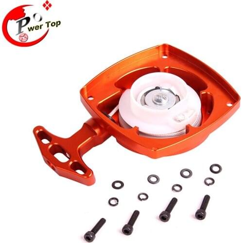FVITEU CNC metal pull starter(with turbine) for 26cc 29cc 30.5cc engine for 1/5 HPI KM ROVAN baja 5b 5ss 5t