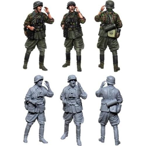 Resin soldier model 1：35