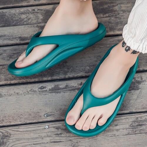 High Quality Mens Shoes For Male Slippers Plus Size 39-45 Fashion Summer Men Flip Flops Outdoor Soft Casual Shoes Men