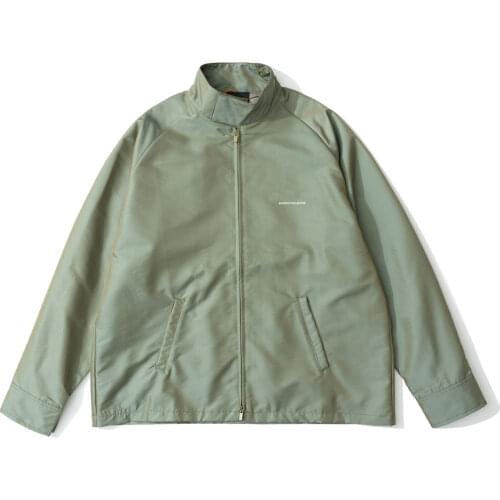 Grace Of God 7th Mens High Street Hip Hop Flocking Casual Comfortable Warm Coach Jacket