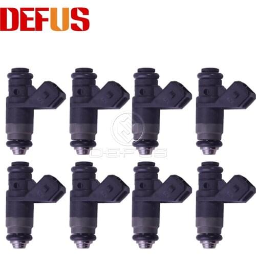 DEFUS 8PCS Original Fuel Injector nozzle OEM H-029-611 New Good Quality For Renault CLIO Megane I Scenic 99-16 1.4L 1.6L nozzle
