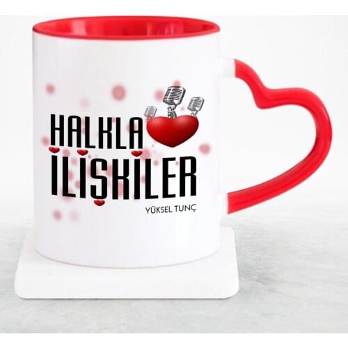 Personalized Professional PR Red Heart Mug Cup-1