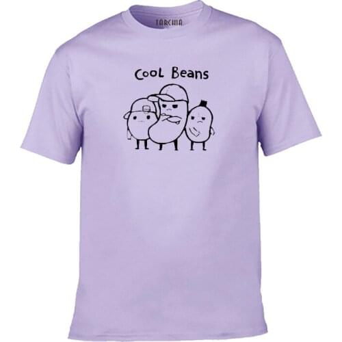 TARCHIA 2021 New Pullover Khaki Cool Beans Male Fashion t-shir Cotton Men Short Sleeve Boy Casual Homme Tshirt Tops Tees Plus