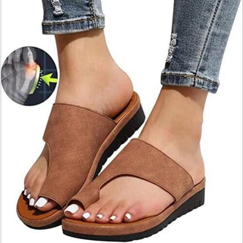 2021 New Women Clip-toe Shoes Ladies Printed Dressy Comfy Platform Sandals Casual Travel Shoes Summer Beach Босоножки