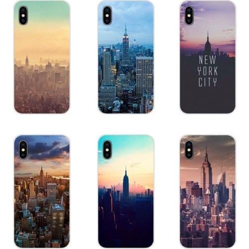 Accessories Phone Shell Covers For Xiaomi Redmi 4A S2 Note 3 3S 4 4X 5 Plus 6 7 6A Pro Pocophone F1 New York City Sunrise Haze