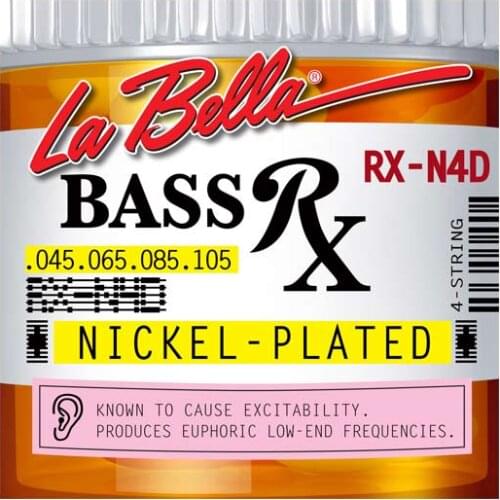Guitar Accessories Bass Wire Labella 4 Wire RX-N4D 0,45