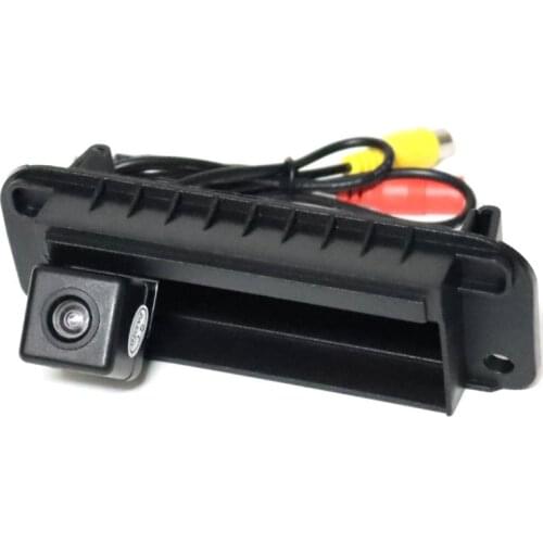 For Mercedes Benz C Class W204 S204 C204 2008~2015 HD Car Original Trunk Handle Back Up Parking Reverse Camera Rear View Camera