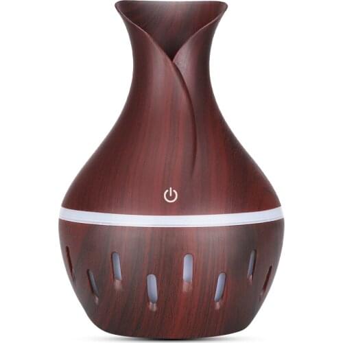 Essential Oil Diffuser, 400ml Wood Grain Aromatherapy Diffuser Ultrasonic Cool Mist Humidifier for Essential Oils for Bedroom Of