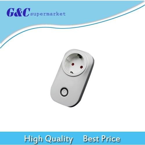 For Sonoff S20 Smart WiFi Socket EU Plug Wireless Remote Outlet Wifi Switch Works With Alexa Home Assistant diy electronics