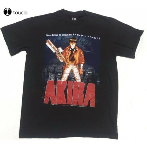 AKIRA T Shirt 100% Cotton Tetsuo Kaneda Capsule Anime Clothes Katsuhiro Otomo Manga Tshirt Synthwave Shirt Streetwear T-Shirt