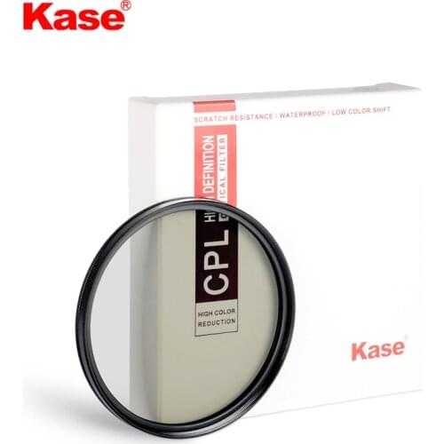 Kase AGC Optical Glass Multilayer Coating CPL Polarizing Filter For Camera Lens ( 37mm - 82mm )