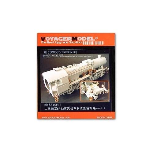 KNL HOBBY Voyager Model PE35098 Bavarian BR52 steam locomotive upgrade base metal etching (1)